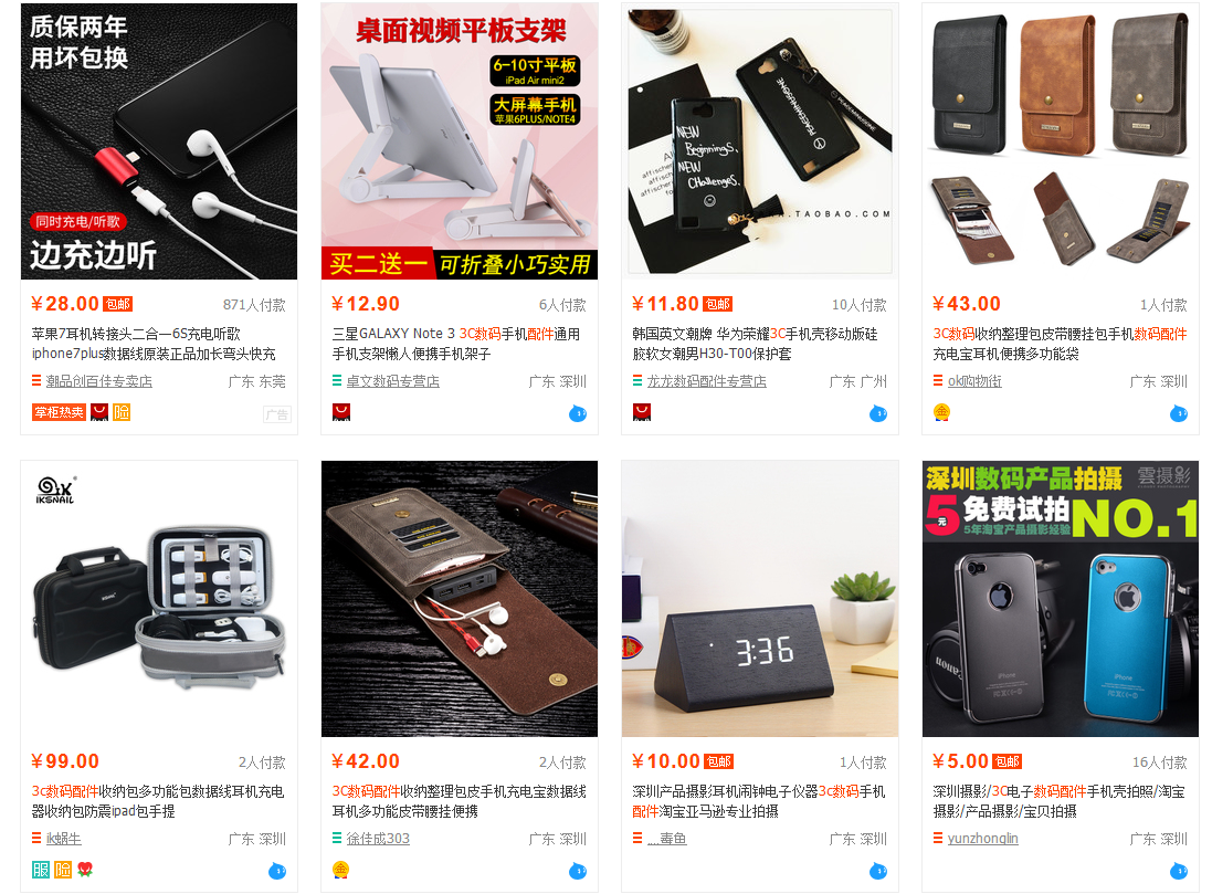 Nhập hàng phụ kiện Quảng Châu giá gốc giá sỉ tại ordertaobao168.com