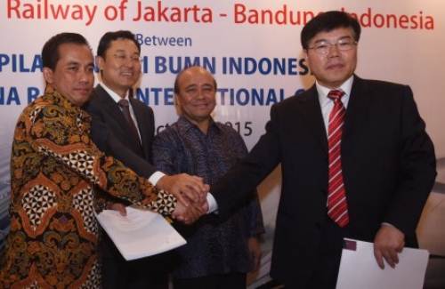Trung Quốc - Indonesia ký dự án đường sắt cao tốc 5,5 tỷ USD