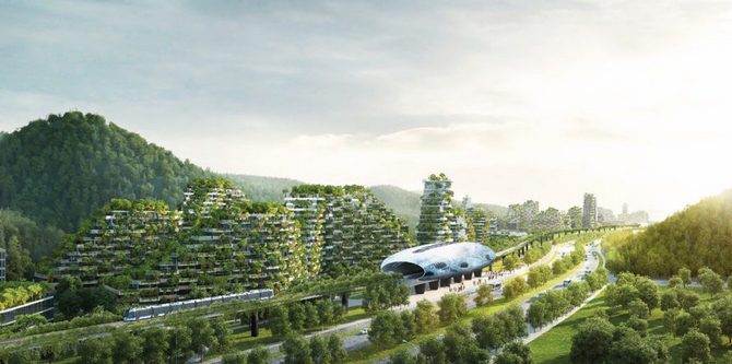 Trung Quốc xây dựng thành phố cây xanh chống ô nhiễm 